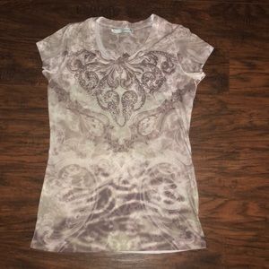 Maurice’s top with front studs